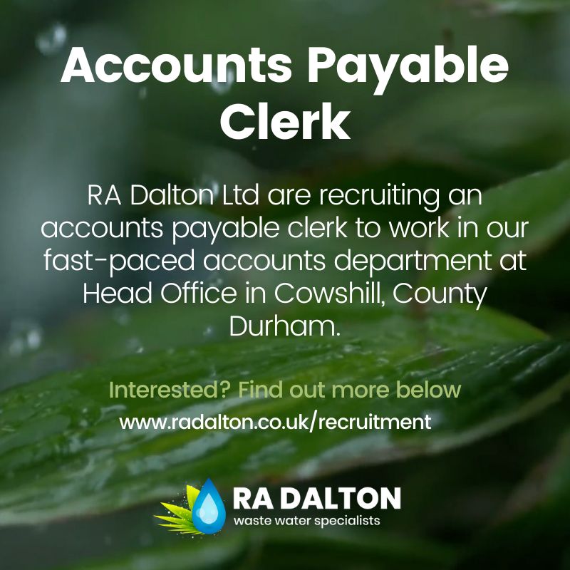 Job Opportunity Accounts Payable Clerk