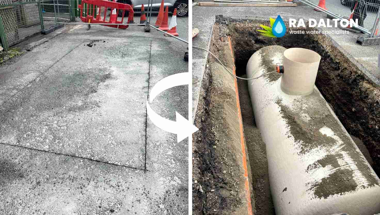 Expert Installation of Klargester Grease Trap and Wastewater Storage System for Commercial Butchery Facility