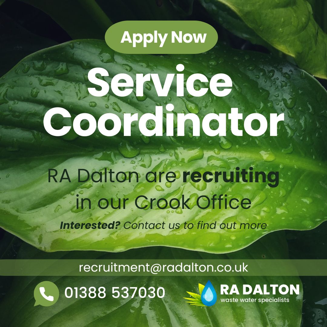 RA Dalton - Service Coordinator - Job Ad