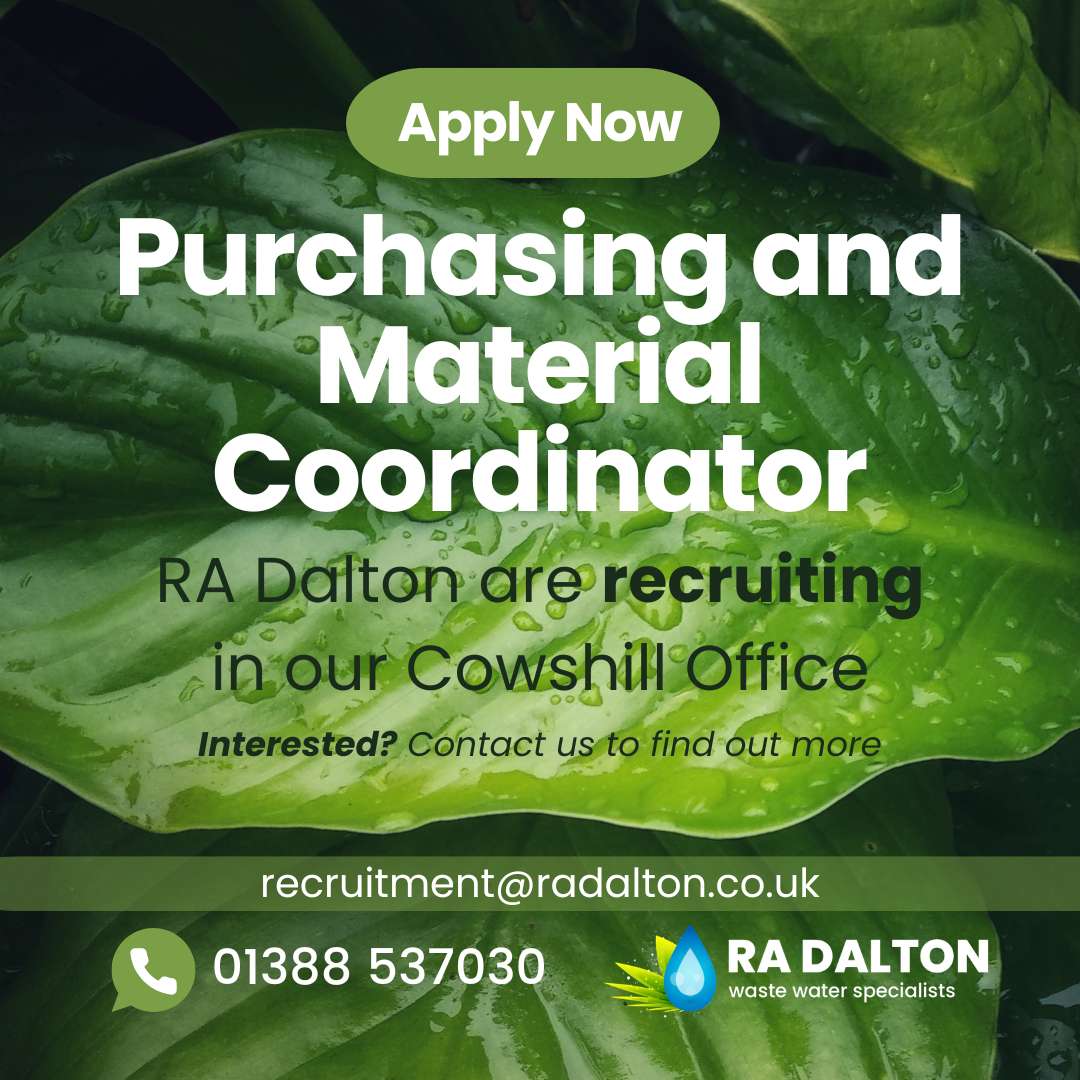 Job Ad - Purchasing and Material Coordinator